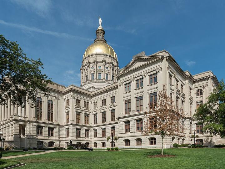 decorative image - Georgia State Capitol building