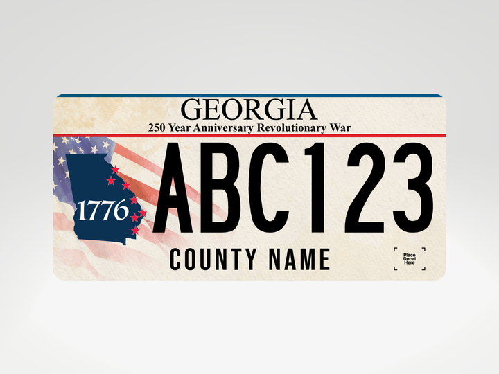 USA Semiquincentennial/America 250 license plate