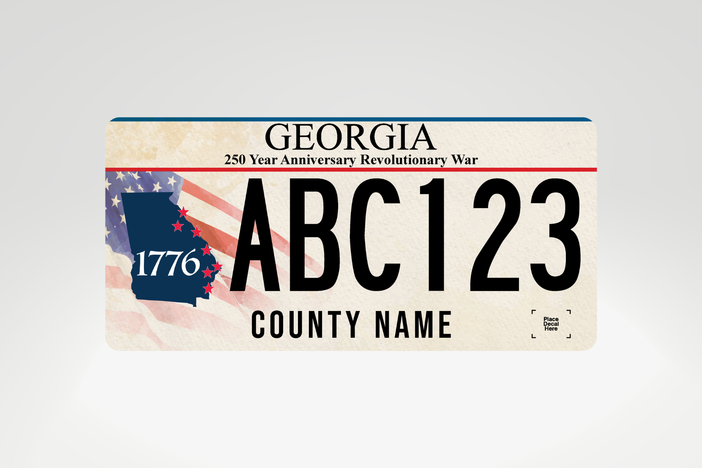 USA Semiquincentennial/America 250 license plate
